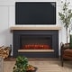 preview thumbnail 17 of 23, Real Flame Bernice Electric Landscape Fireplace 67"