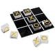 preview thumbnail 1 of 6, Acrylic Tic Tac Toe Game by Trademark Games (Black, Clear, and Gold) Clear/Gold/Black