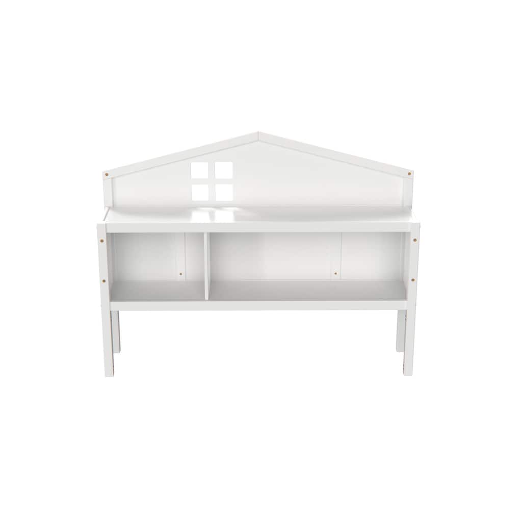 Headboards for Full-size Montessori Floor Bed White,Freely collocation