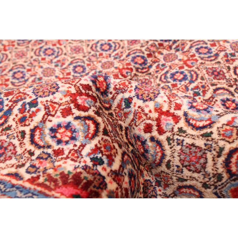 ECARPETGALLERY Hand-knotted Kayseri Cream Wool Rug - 3'5 x 10'5