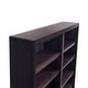 preview thumbnail 4 of 15, Concepts in Wood Double Wide Wood Bookcase, 12 Shelf, 84 inch Tall