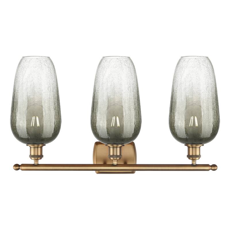 Innovations Lighting Endless Possibilities Ballston - Brookhaven Flute - 3 Light 27" Bath Vanity Light