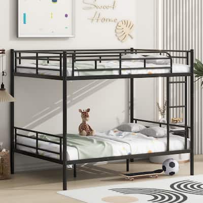 Heavy Duty Metal Bunk Beds for Kids with Ladder Twin / Twin XL / Full / Queen / Triple Bunk Bed