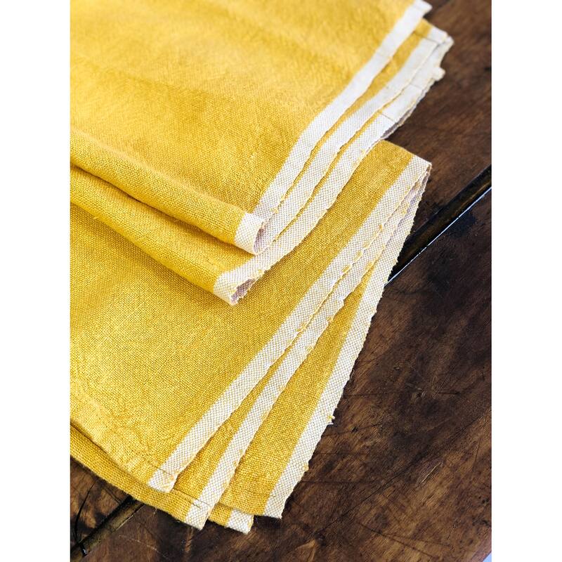 Caravan Chunky Linen Tea Towels Set of 2