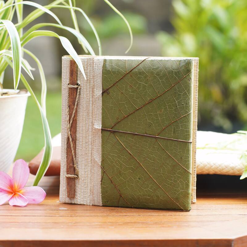 Novica Handmade Wisdom Natural Fiber Journal