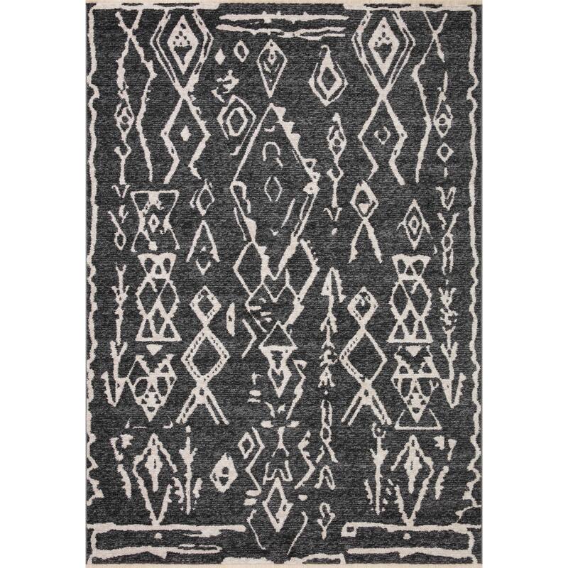 Alexander Home Rain Tribal Geometric Area Rug - 2' 7" x 8' - Runner
