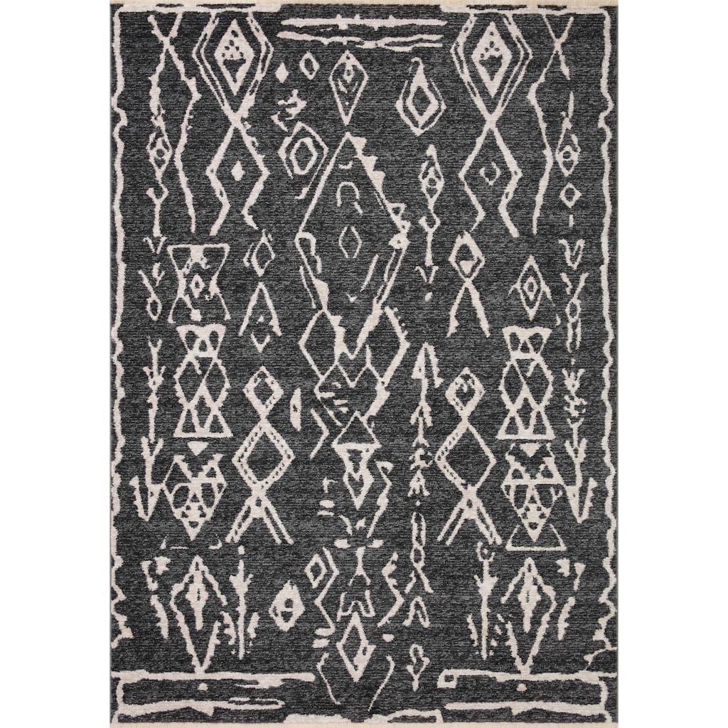 Alexander Home Rain Tribal Geometric Area Rug