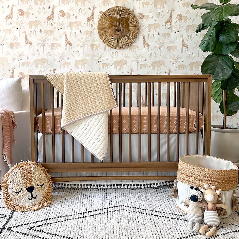 Crane Baby Nursery Wallpaper