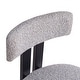 preview thumbnail 13 of 23, Christopher Knight Home - Ava Stylish Upholstered Round Counter stool with Low Back (Set of 2) - 21''L x 20''W x 38''H