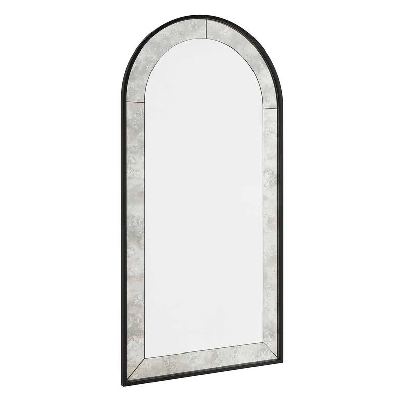 Uttermost 08255 Marlowe 40"W x 80"H Arched Flat Iron Framed Accent