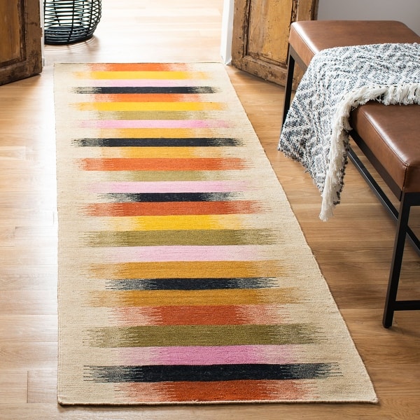 slide 2 of 26, SAFAVIEH Handmade Flatweave Dhurries Collette Modern Wool Rug