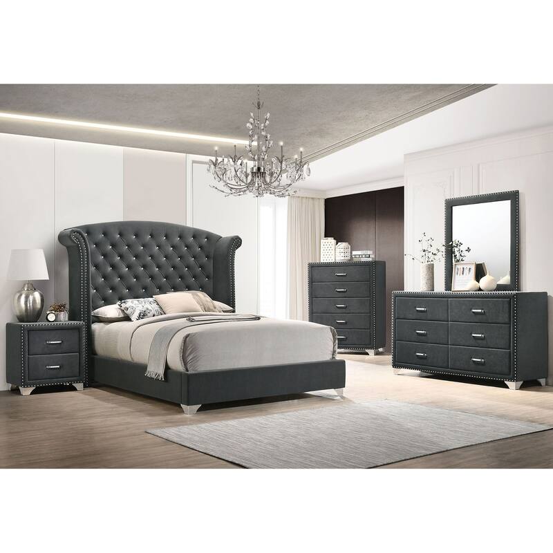 Kennedy 6-drawer Upholstered Dresser