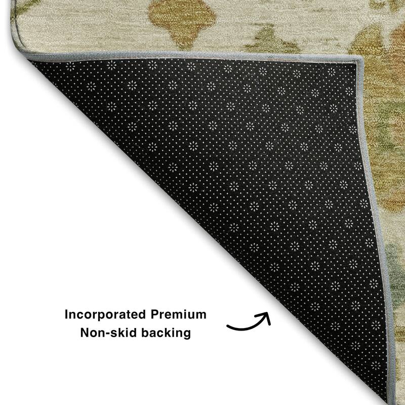 Premium Washable Super Soft Farmhouse Traditional Mayfield Rug