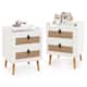 Option White/Natural-2 PCS