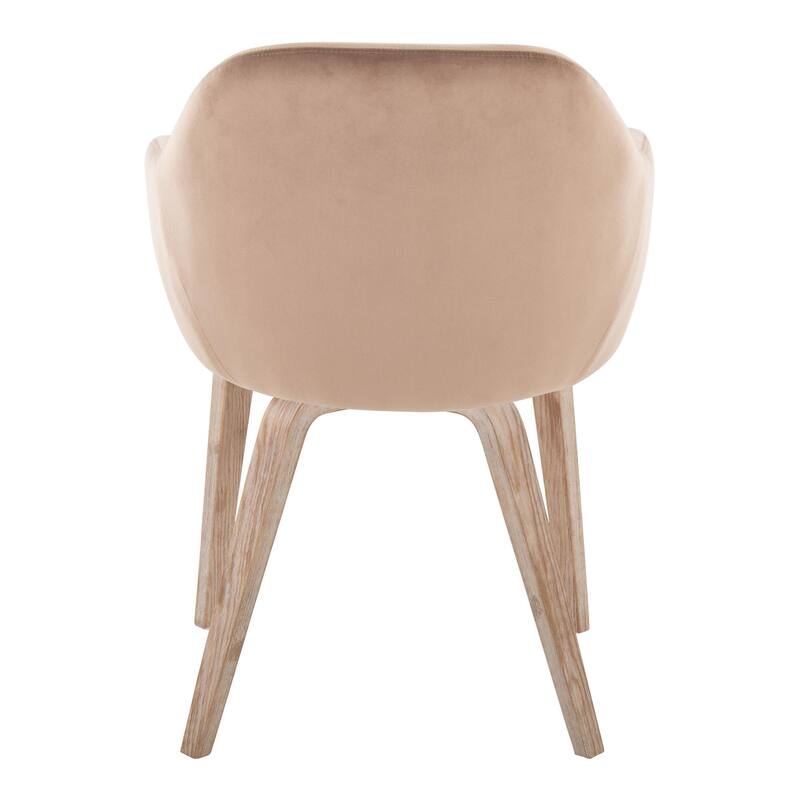 Porch & Den Beckett Dining Chair with Bent Wood Legs (Set of 2)