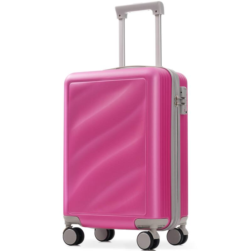 Luggage Set 3 Piece, Lightweight Durable ABS Suitcases with Spinner Wheels and TSA Lock, Carry-on & Checked Travel Luggage