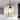 Warehouse of Tiffany Sana 5 Inch Matte Black and Gold Single Light Pendant