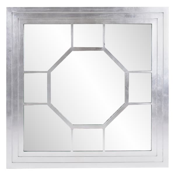 slide 1 of 5, Palmer Mirror - 47.3/4 x 47.3/4" x 1.1/2""