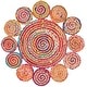 preview thumbnail 4 of 13, SAFAVIEH Handmade Cape Cod Thora Coastal Jute Rug 3' Round - Red/Multi - Round