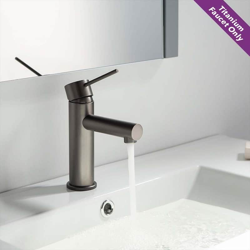 Luxury Single Hole Bathroom Faucet