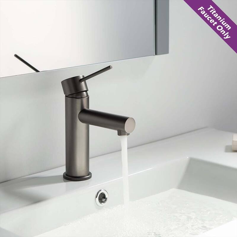 Luxury Solid Brass Single Hole Bathroom Faucet