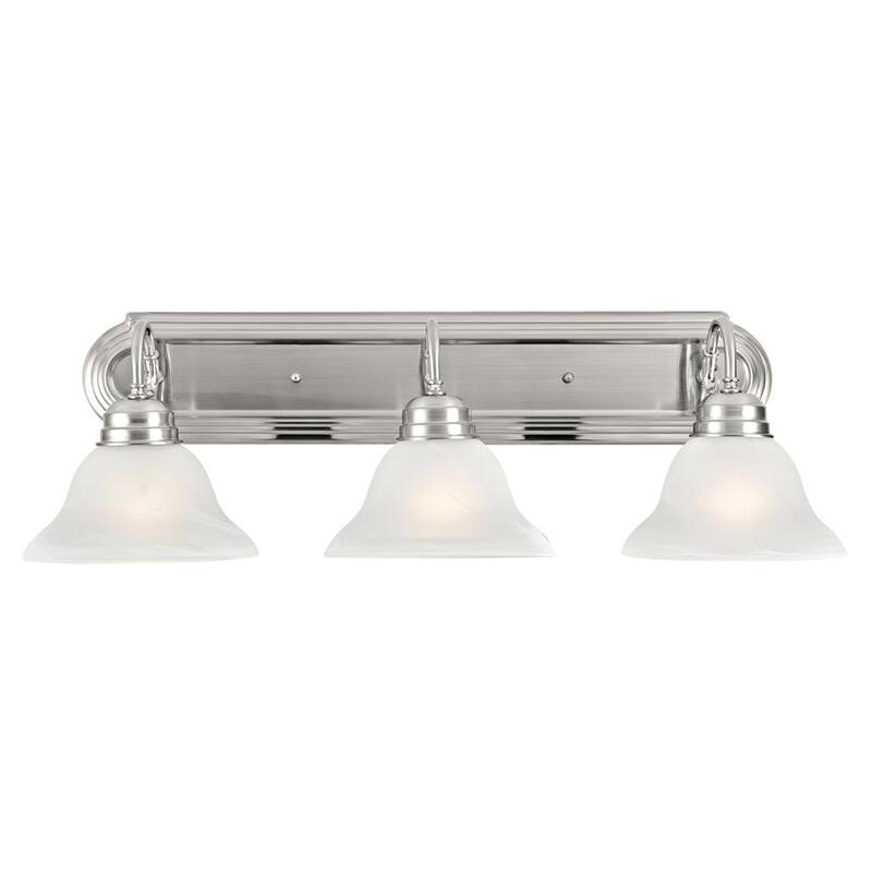 Millbridge Satin Nckel Dimmable 3-Light Vanity Light - Satin Nickel