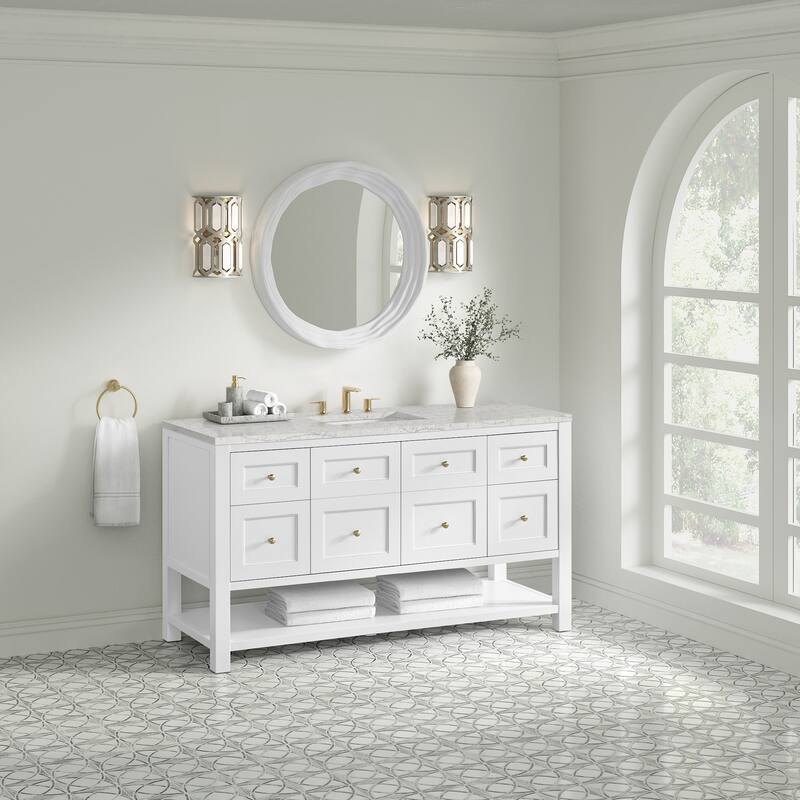 James Martin Vanities 330-V60S-FEJP Breckenridge 60" Free Standing