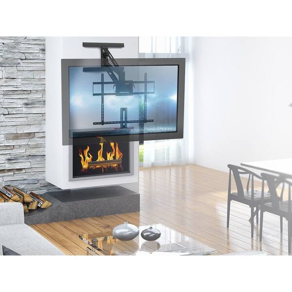 Shop Extra Large Above Fireplace Pull Down Full Motion Wall Mount