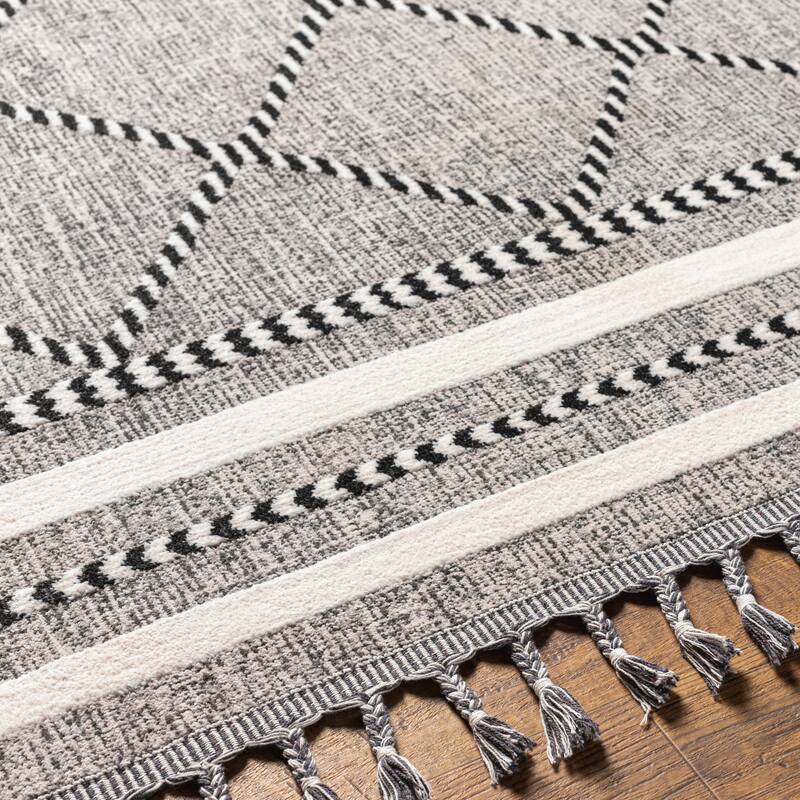 Livabliss Palermo Boho Trellis Area Rug
