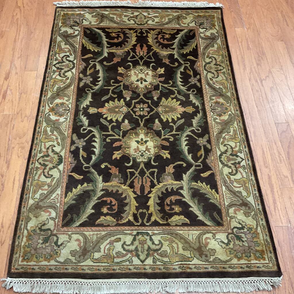 HERAT ORIENTAL Handmade Mahal Wool Rug - 3'10" x 6'