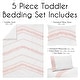 preview thumbnail 3 of 4, Sweet Jojo Designs Pink Cotton Boho Bohemian Girl 5pc Toddler-size Comforter Set - Blush, Farmhouse, Shabby Chic, Macrame Tuft