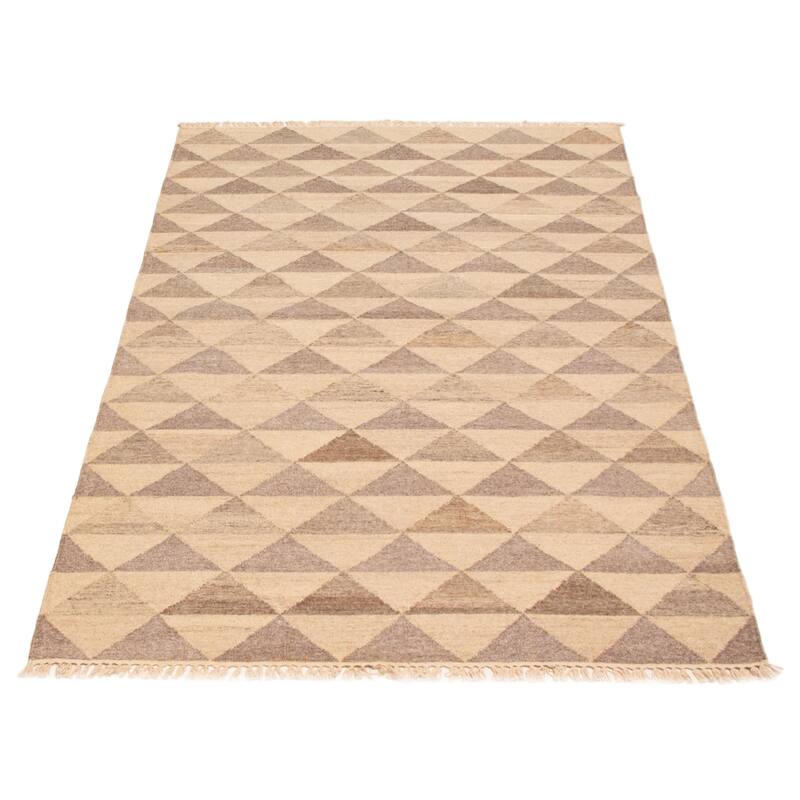 Ankara FW Cream Kilim 5'2" x 7'9" - 5'2 x 7'9