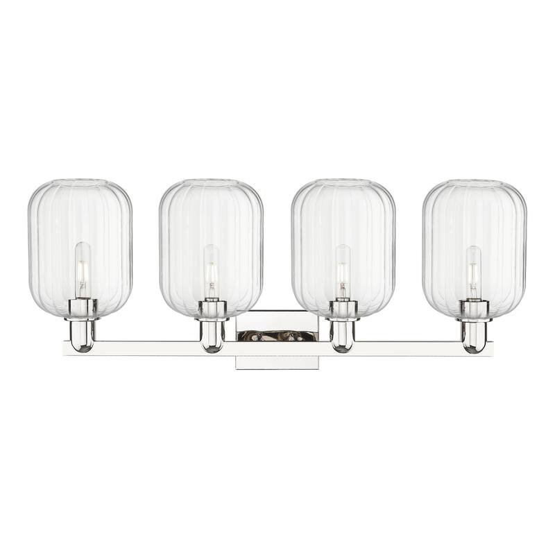 Innovations Lighting Downtown Urban - Preston - 4 Light 36" Jar Shade Bath Vanity Light