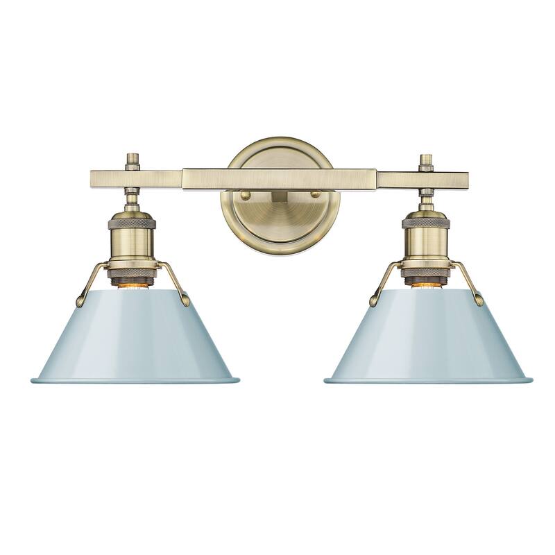 Golden Lighting Orwell 2 Light 18-1/4" Wide Bathroom Vanity Light in