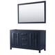 Option Dark Blue, Black Trim, No Top