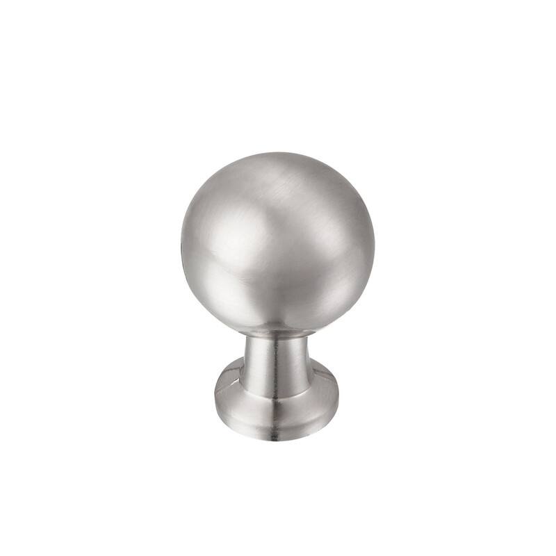 Utopia Alley Lyon Cabinet Ring Pull Knob -Brushed Nickel Drawer Pull Knobs 0.87"