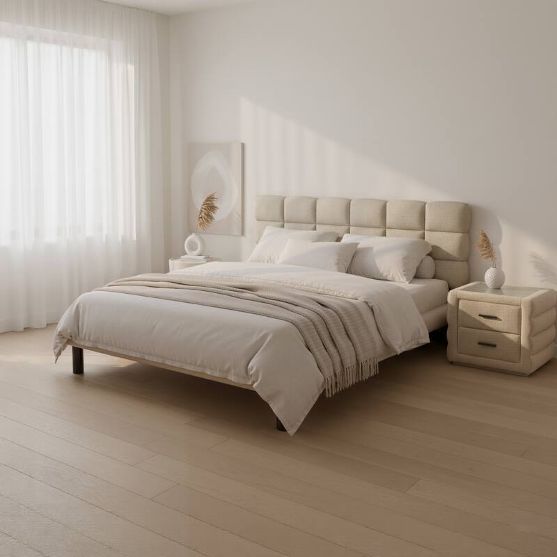 Soffice Nightstand Beige