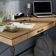preview thumbnail 7 of 26, Furniture of America Haley 59-inch L-Shaped Computer Desk with USBs