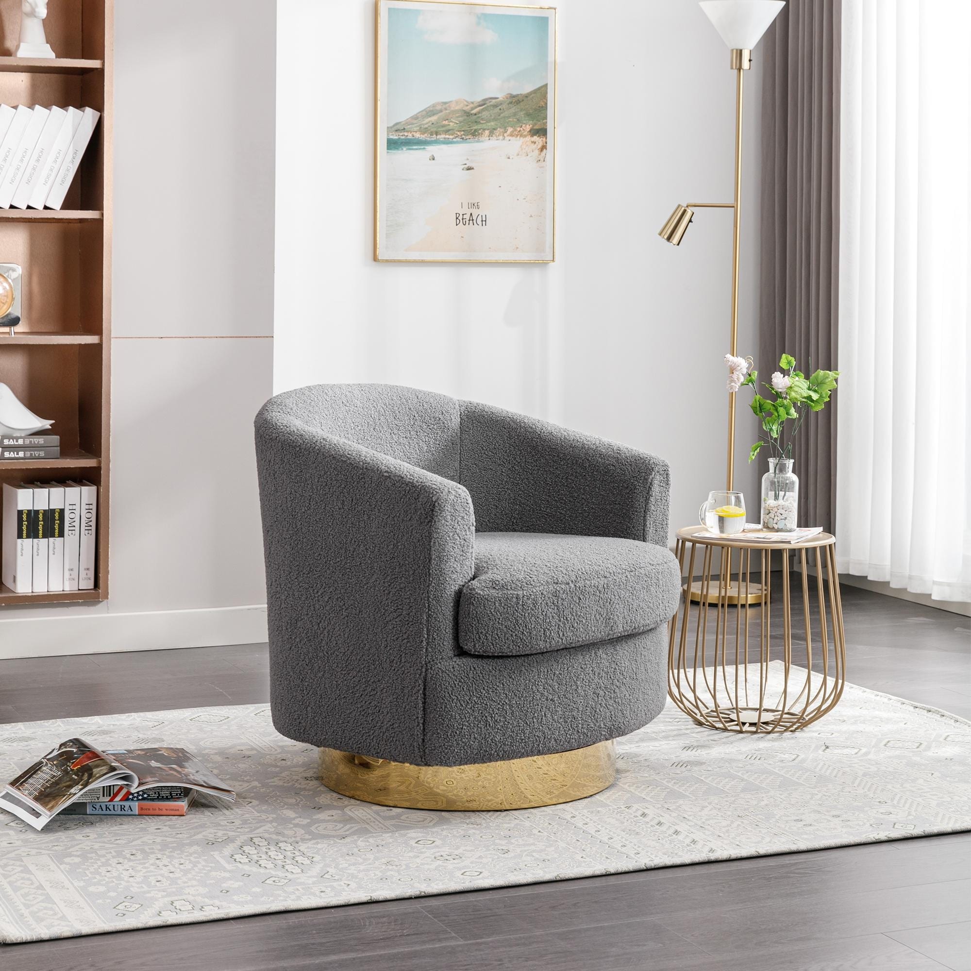 Single chairs for living room cheap