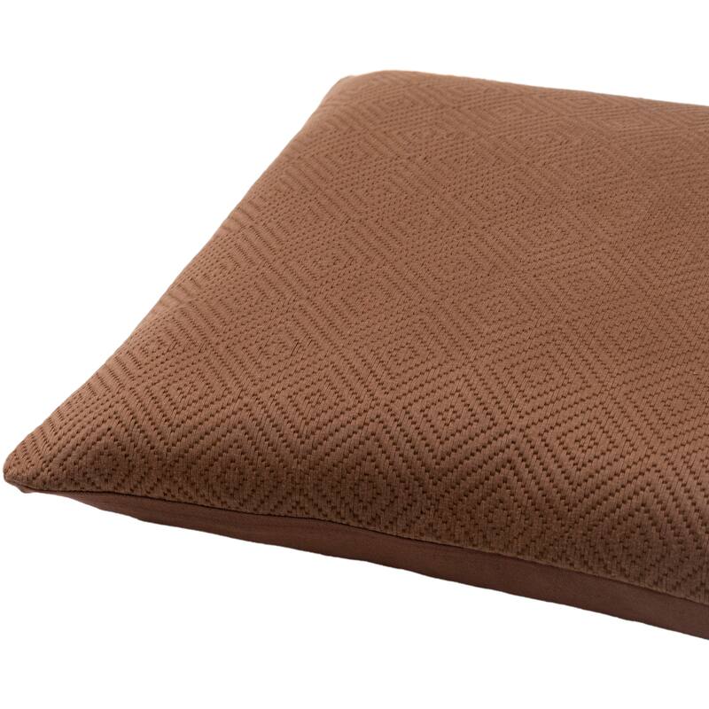 Artistic Weavers Cleghorn Hand Woven Geometric Solid Throw Pillow