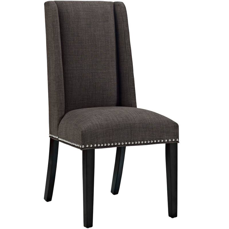 Modway Baron Fabric Upholstered Dining Chairs (Set of 2)