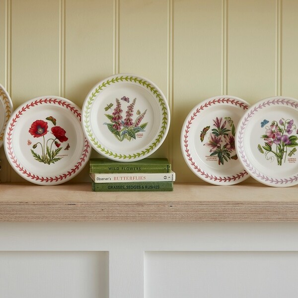 Portmeirion Botanic Garden Set of 6 Meadow Side Plates - 6.5 in