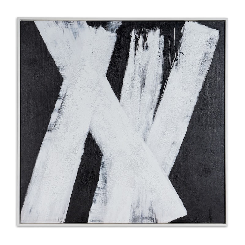 Intersecting Dimensions, Hand Painted Canvas