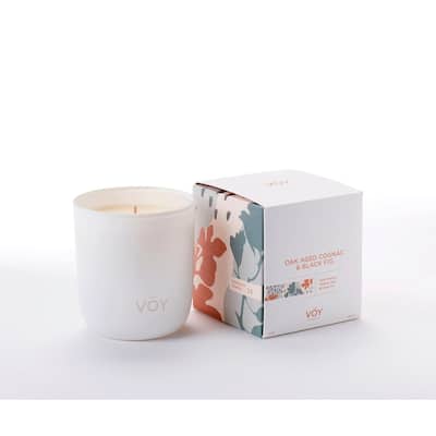 Oak Aged Cognac & Black Fig Scented Candle