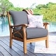 preview thumbnail 31 of 38, Lowell 5-piece Teak Wood Patio Conversation Set by Havenside Home