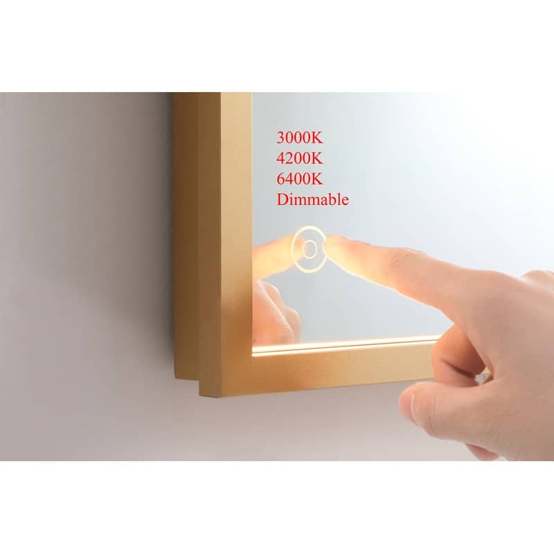 Indigo Home 45 inch LED mirror with adjustable color temperature