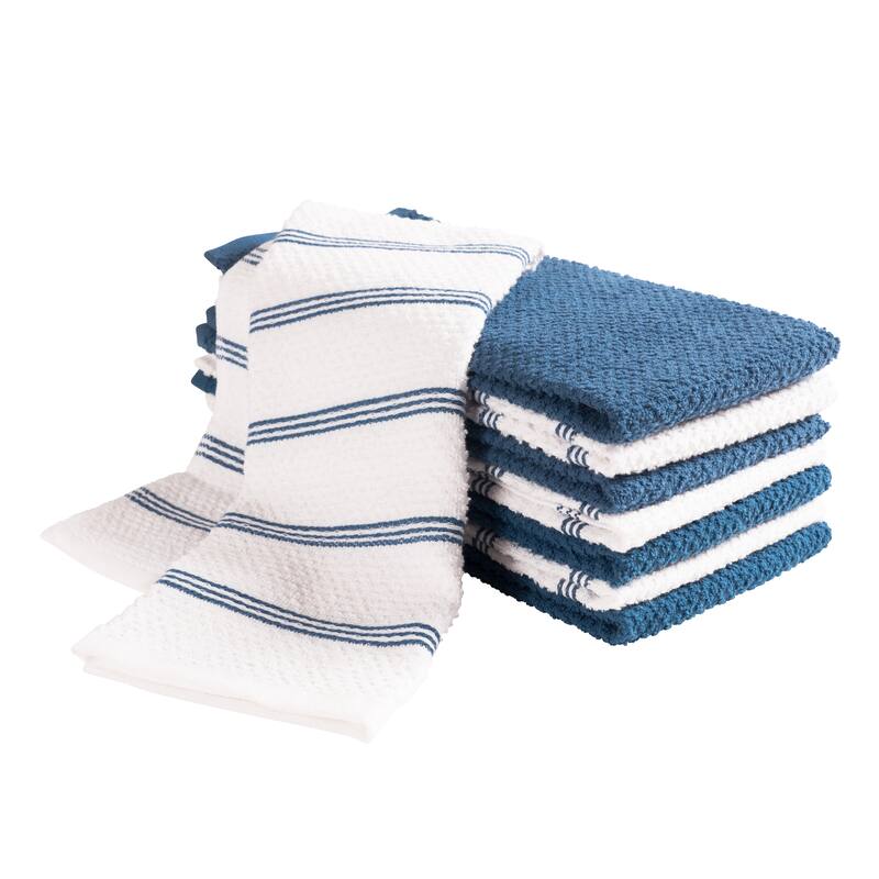 Piedmont Cotton Kitchen Towels, Set of 8