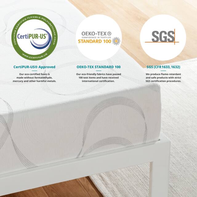 Sleeplanner 9-inch Gel Memory Foam Mattress