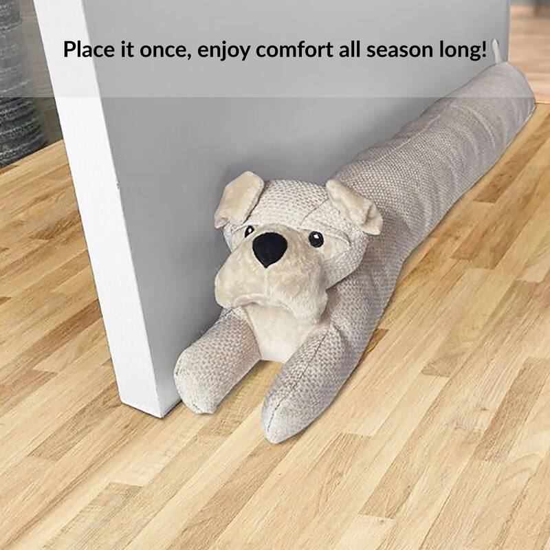 Dog-Shaped Draft Stopper 35 Inches