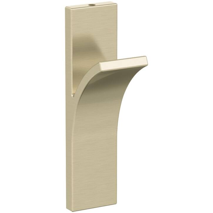 Amerock HBX37014 Apex Single Robe Hook - Golden Champagne